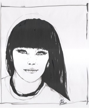 do a portrait of your choice in my style